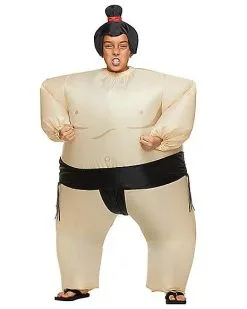 Spirit Halloween Kids Sumo Wrestler Inflatable Costume