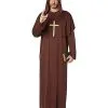 Spirit Halloween Adult Brown Monk Costume