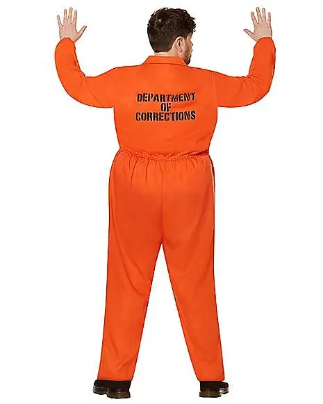 Spirit Halloween Adult Escaped Convict Plus Size Costume - Image 2
