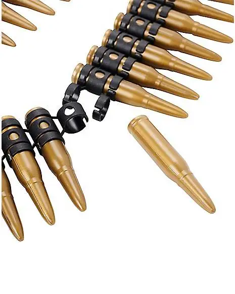 Spirit Halloween Bandolier Bullet Belt - Image 2