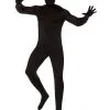 Spirit Halloween Adult Super Skins Black Zentai Skin Suit Costume