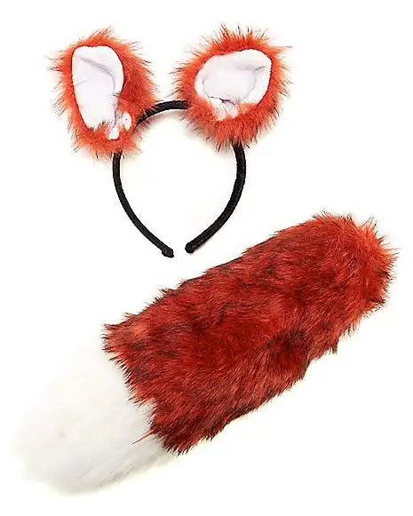 Spirit Halloween Faux Fur Fox Costume Kit - Image 3