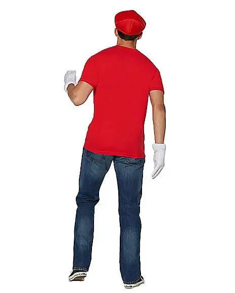 Spirit Halloween Mario Costume Kit - Mario Bros - Image 2