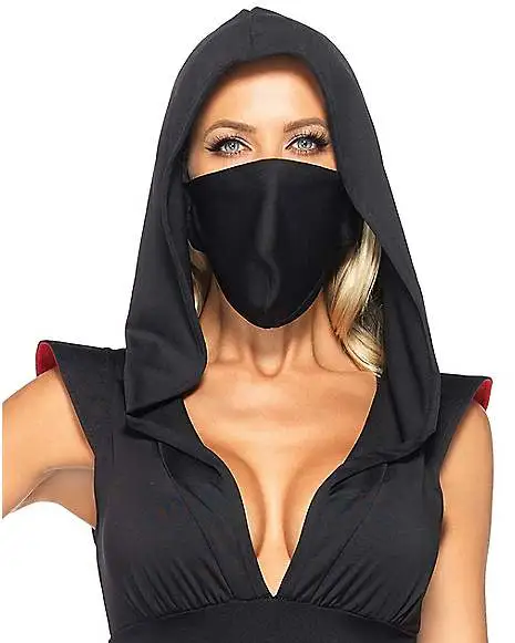 Spirit Halloween Adult Deadly Ninja Jumpsuit Costume - Image 3