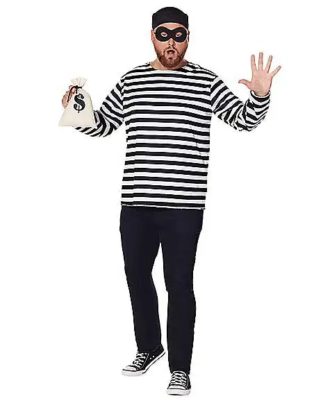 Spirit Halloween Adult Burglar Costume - Image 5