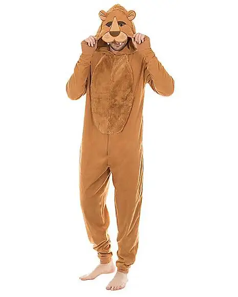 Spirit Halloween Adult Lion Union Suit