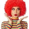 Spirit Halloween Red Curly Wig