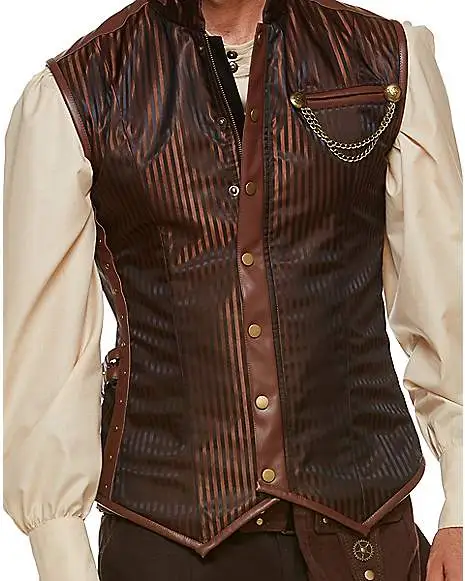 Spirit Halloween Steampunk Vest - Image 2