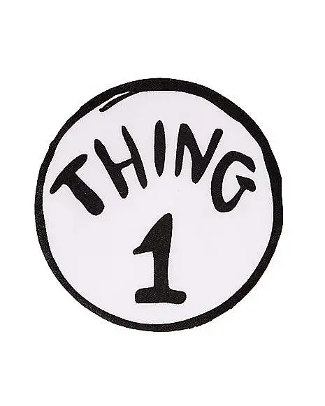 Spirit Halloween Adult Thing Tutu Dress Costume - Dr. Seuss - Image 4