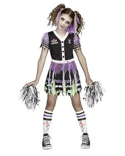 Spirit Halloween Kids Zombie Fear Leader Costume