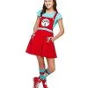 Spirit Halloween Tween Thing 1 And 2 Jumper Dress Costume - Dr. Seuss