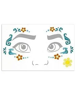 Spirit Halloween Moana Face Decal Set - Moana