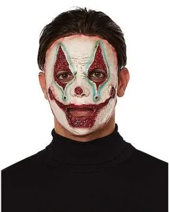 Spirit Halloween Killer Clown Half Mask