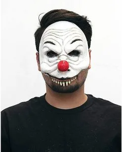 Spirit Halloween Killer Clown Half Mask