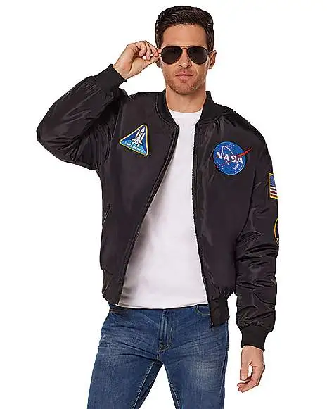 Spirit Halloween NASA Bomber Jacket