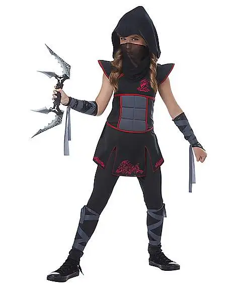 Spirit Halloween Kids Fearless Ninja Costume