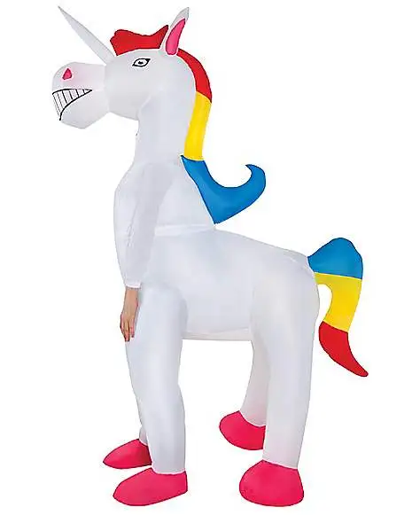 Spirit Halloween Kids Inflatable Unicorn Costume - Image 2