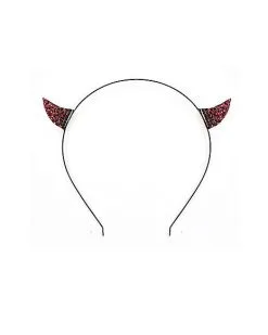 Spirit Halloween Devil Rhinestone Headband