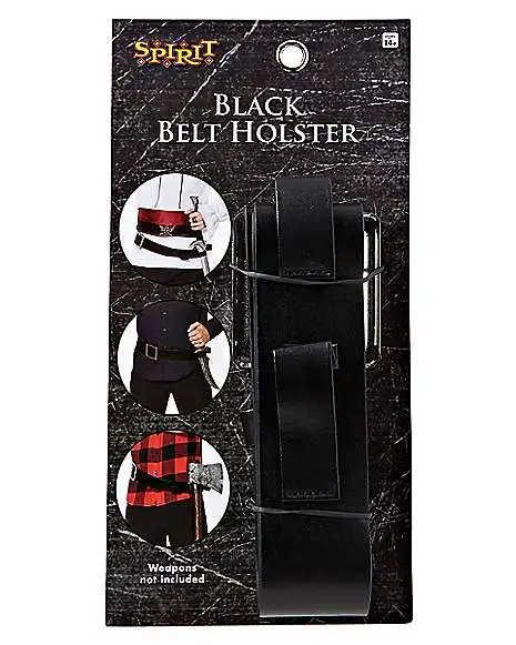 Spirit Halloween Black Belt Holster - Image 4