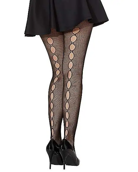 Spirit Halloween Seamless Rhinestone Tights - Image 3