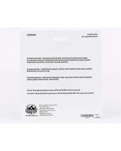 Spirit Halloween Scary Clown Makeup Kit - Image 2