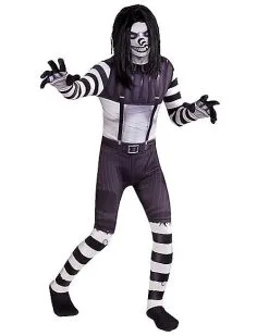 Spirit Halloween Kids Laughing Jack Skin Suit Costume
