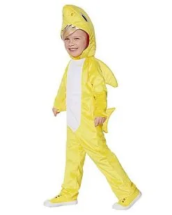 Spirit Halloween Toddler Baby Shark Jumpsuit Costume