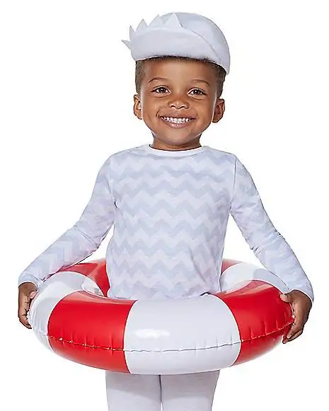 Spirit Halloween Toddler Blue Baby Shark Costume Kit - Image 2