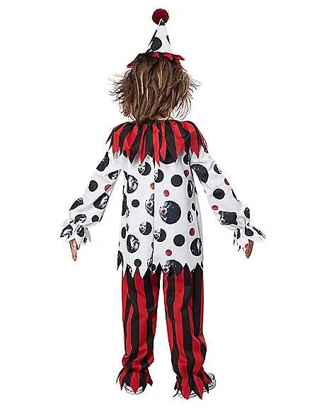 Spirit Halloween Toddler Creepy Circus Clown Costume - Image 3