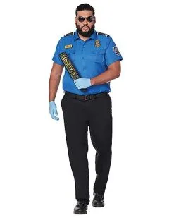 Spirit Halloween Adult Airport Security Plus Size Costume