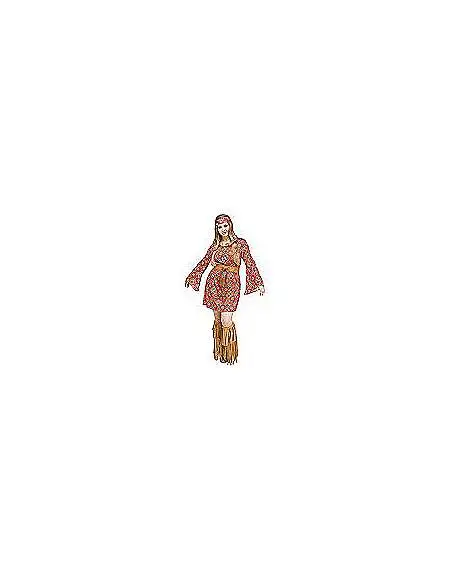 Spirit Halloween Adult Free Spirit Hippie Costume - Image 3