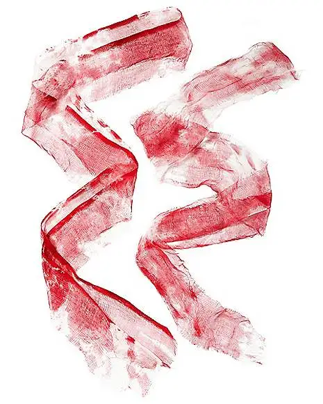 Spirit Halloween Bloody Horror Gauze