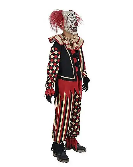 Spirit Halloween Kids Cursed Clown Costume - Image 3