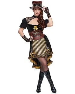 Spirit Halloween Adult Steampunk Lady Costume