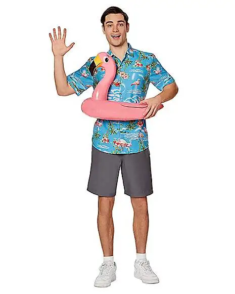 Spirit Halloween Inflatable Flamingo Float - Image 2