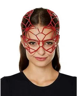 Spirit Halloween Geometric Devil Mask