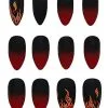 Spirit Halloween Devil Flame Press On Nails