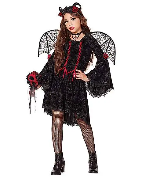 Spirit Halloween Kids Gothic Devil Costume