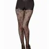 Spirit Halloween Witch Pentagram Fishnet Tights