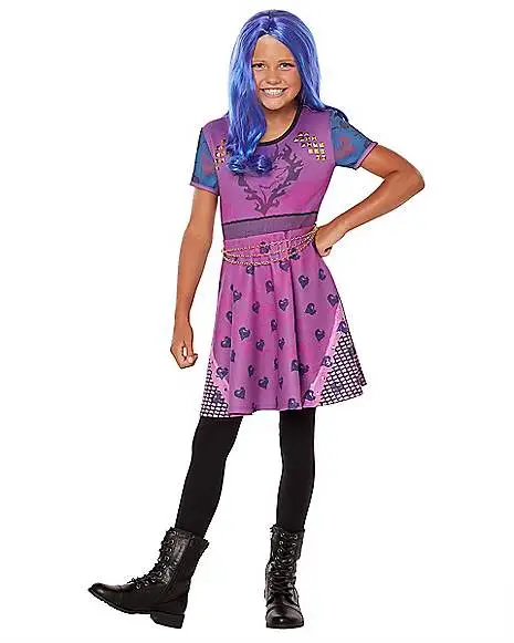 Spirit Halloween Kids Mal Dress - Descendants 3