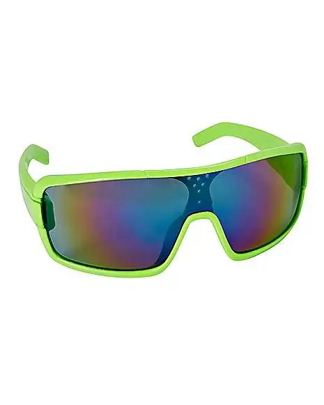 Spirit Halloween '80s Neon Sport Sunglasses