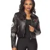 Spirit Halloween Girl Gang Punk Jacket