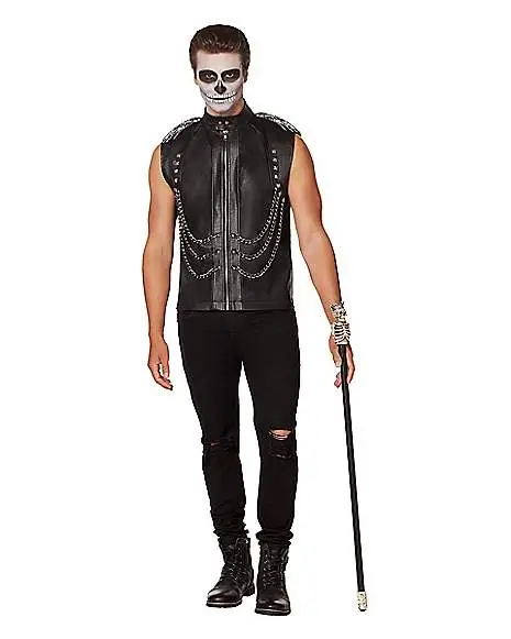 Spirit Halloween Adult Skeleton Royalty Vest