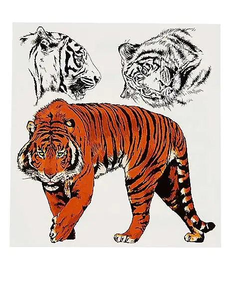 Spirit Halloween Big Cat Temporary Tattoos - Image 2