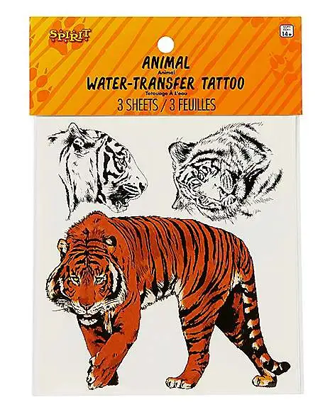 Spirit Halloween Big Cat Temporary Tattoos - Image 4