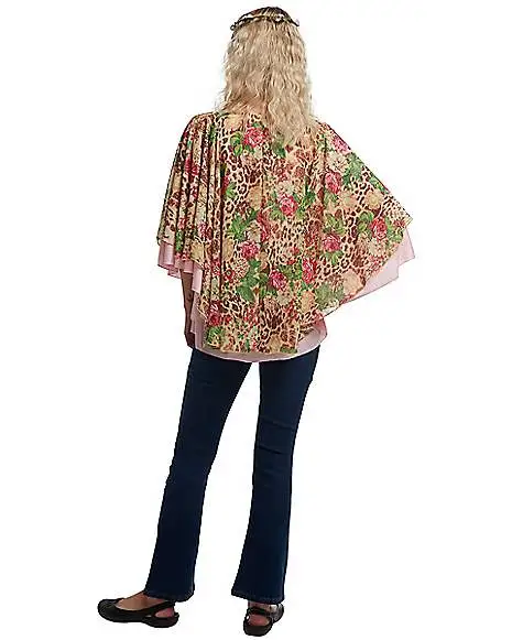 Spirit Halloween Adult Flower Child Costume Kit - Image 3