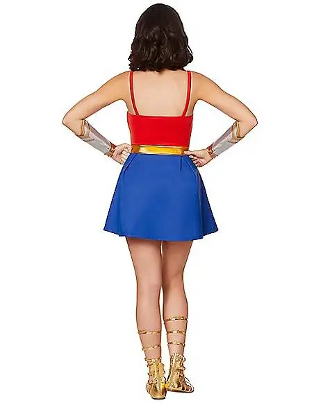 Spirit Halloween Adult Wonder Woman Dress - Wonder Woman - Image 2