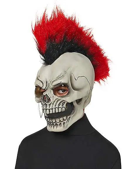 Spirit Halloween Kids Punk Skeleton Mask - Image 2