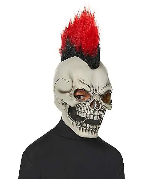 Spirit Halloween Kids Punk Skeleton Mask - Image 3