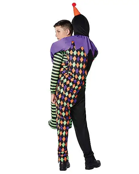 Spirit Halloween Kids Clown Capture Costume - Image 2